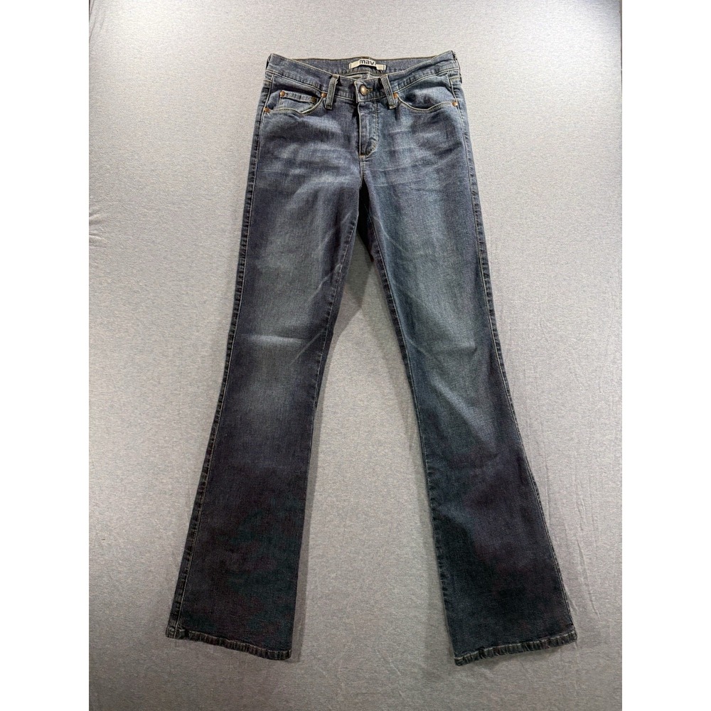 Mavi 136 Molly Flare Jeans Women's 26/34 Blue Low Rise Stretch Denim Classic